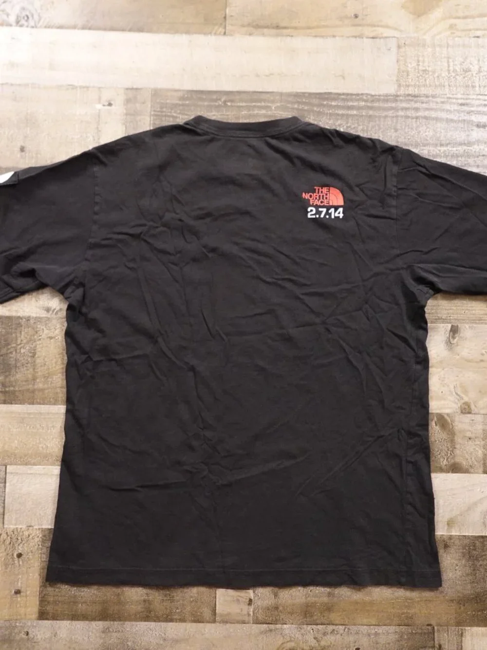 The North Face RU/14 Sochi Winter Olympics T-Shirt Men's Large Black Graphic